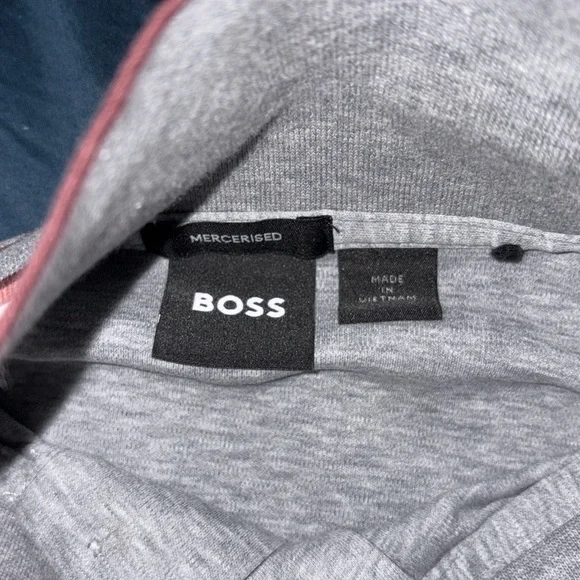 Boss Kids Gray Polo - Picture 2 of 4
